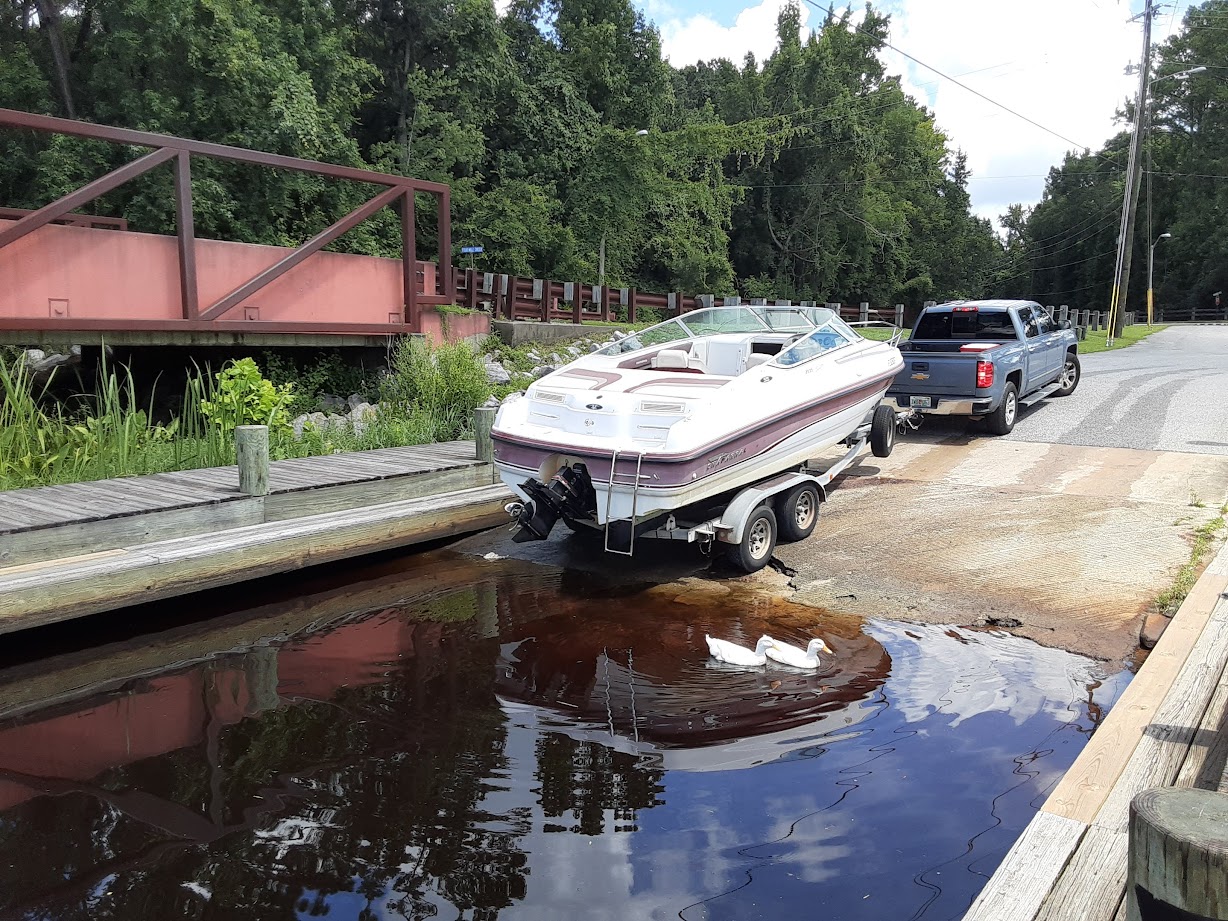 four mile creek landing park boat ramp walton county fl